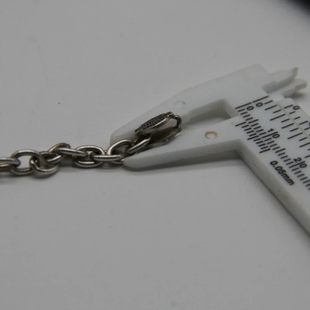 Harley-Davidson MOD‎ Charm Bracelet Sterling Silver 8.5 Inch 5mm Piston Helmet